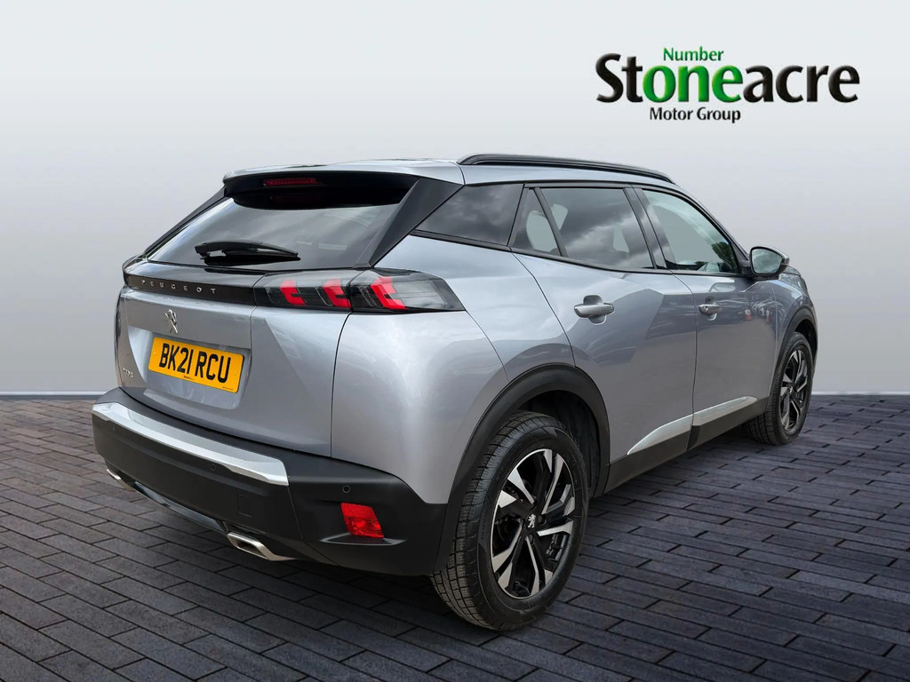 Peugeot 2008 1.2 Puretech Allure Premium Euro 6 Ss BK21RCU Grey #3