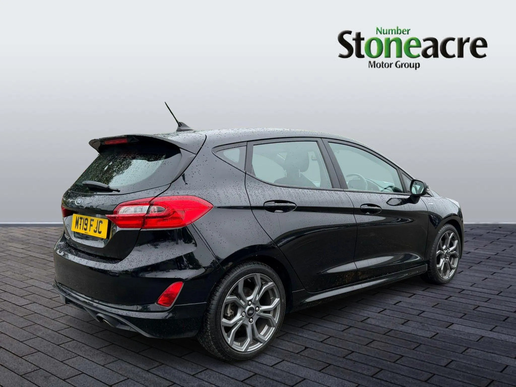 Ford Fiesta 1.0 Ecoboost St-line MT19FJC Black #2