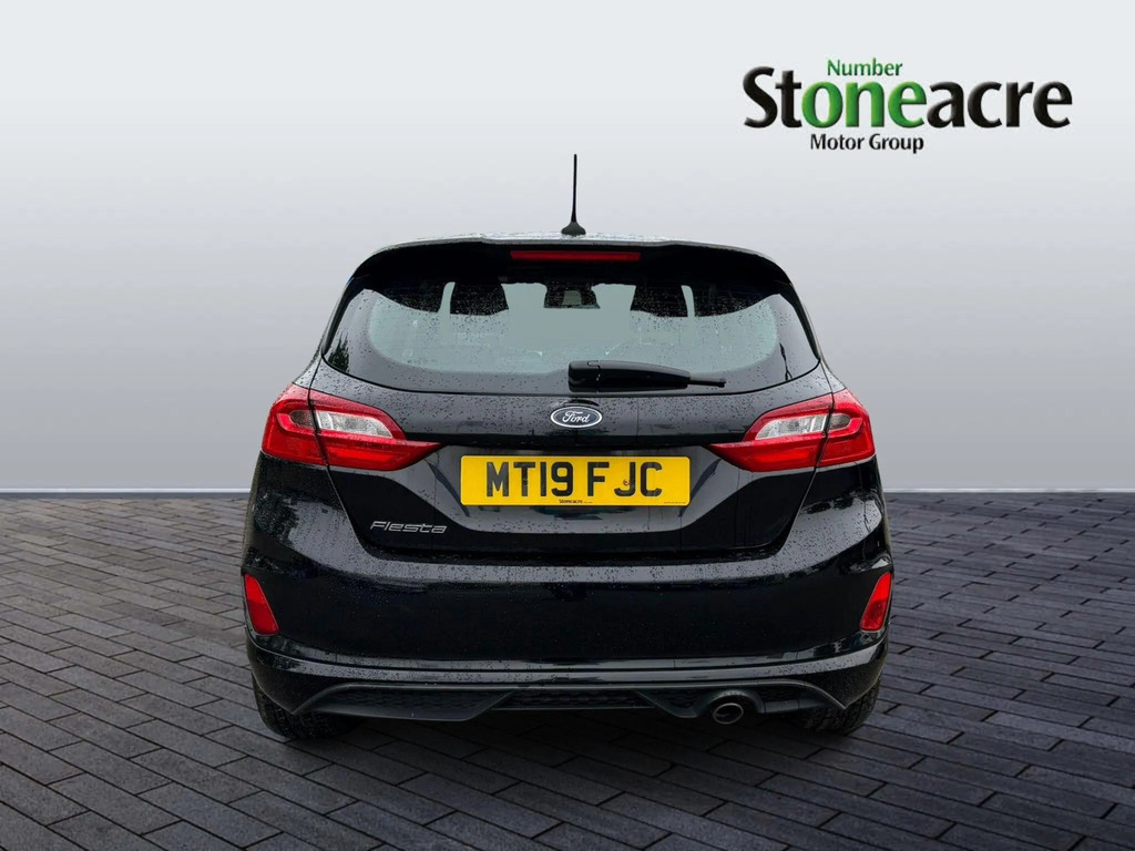 Ford Fiesta 1.0 Ecoboost St-line MT19FJC Black #3