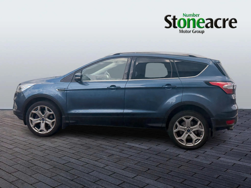 Ford Kuga 2.0 Tdci Titanium X Powershift Euro 6 EO68KUE Blue #6