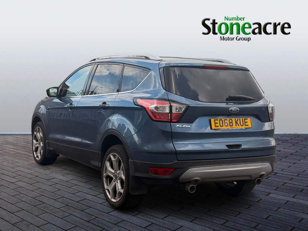 Ford Kuga 2.0 Tdci Titanium X Powershift Euro 6 EO68KUE Blue #5