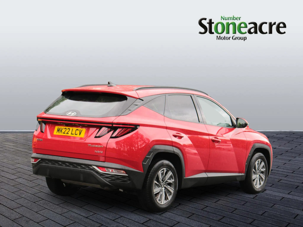 Hyundai Tucson 1.6 H T-gdi Se Connect Euro 6 Ss MK22LCV Red #3