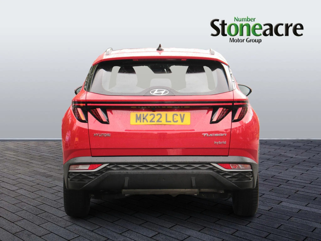 Hyundai Tucson 1.6 H T-gdi Se Connect Euro 6 Ss MK22LCV Red #4