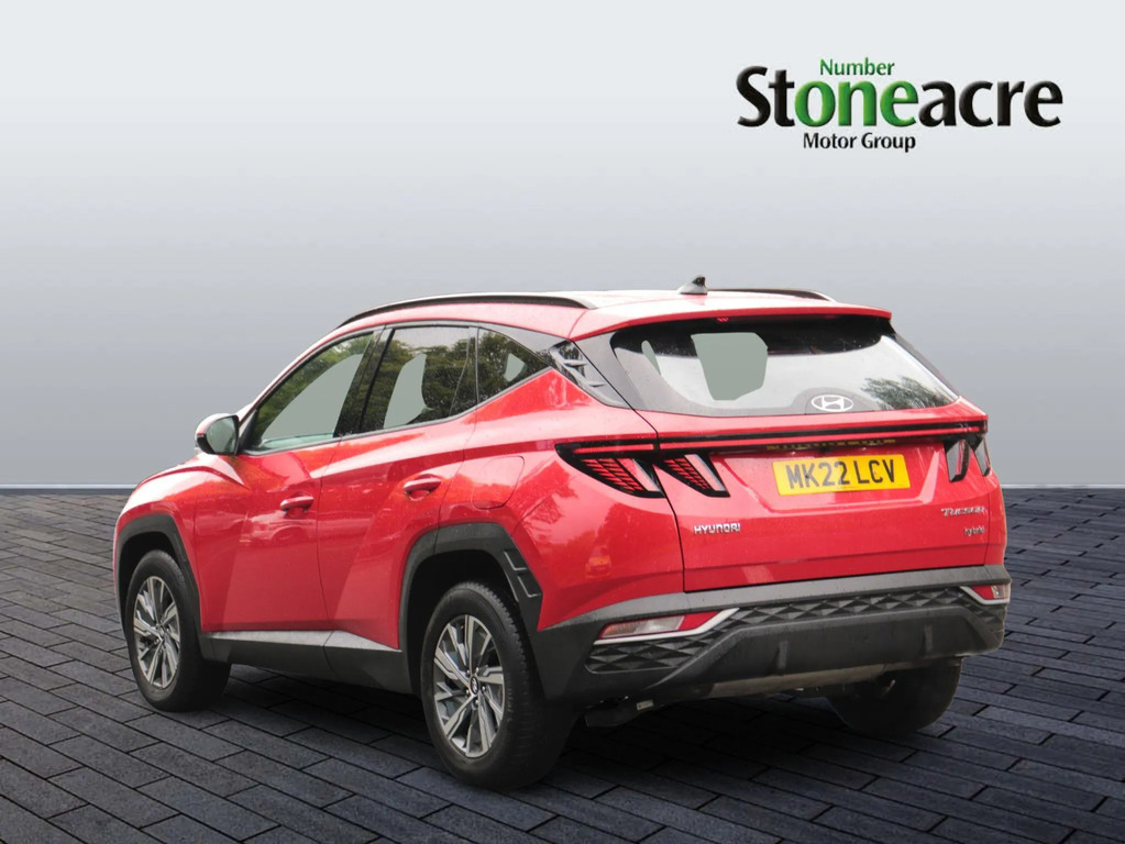 Hyundai Tucson 1.6 H T-gdi Se Connect Euro 6 Ss MK22LCV Red #5