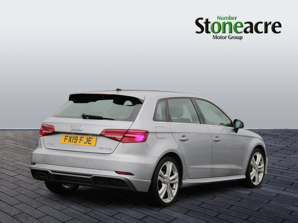 Audi A3 35 Tfsi S Line FX19FJE Silver #3