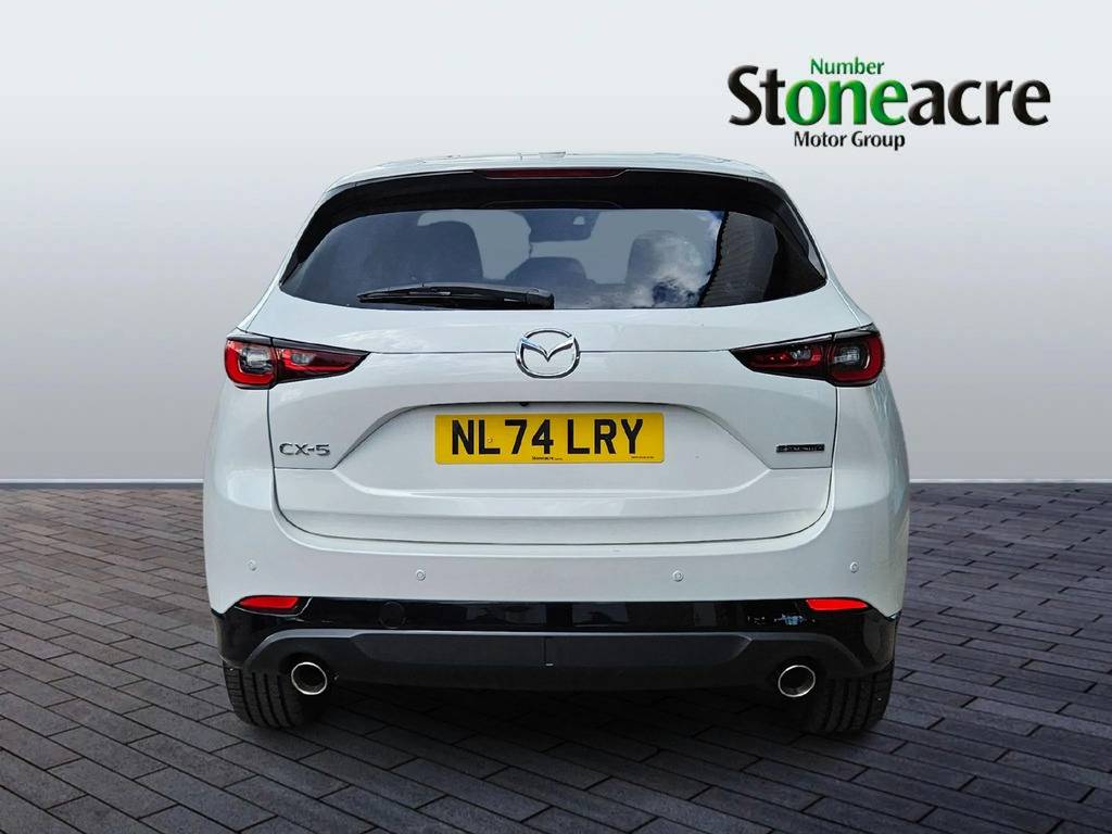 Mazda CX-5 2.0 E-skyactiv-g Mhev Homura Suv White #4