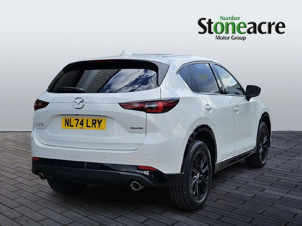 Mazda CX-5 2.0 E-skyactiv-g Mhev Homura Suv White #3