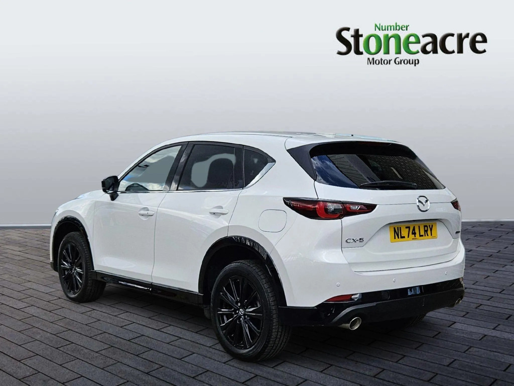 Mazda CX-5 2.0 E-skyactiv-g Mhev Homura Suv White #5