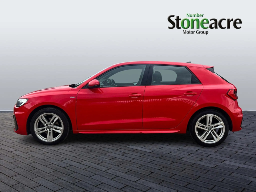 Audi A1 1.5 Tfsi 35 S Line Sportback S Tronic Euro 6 Ss SL20OZX Red #5