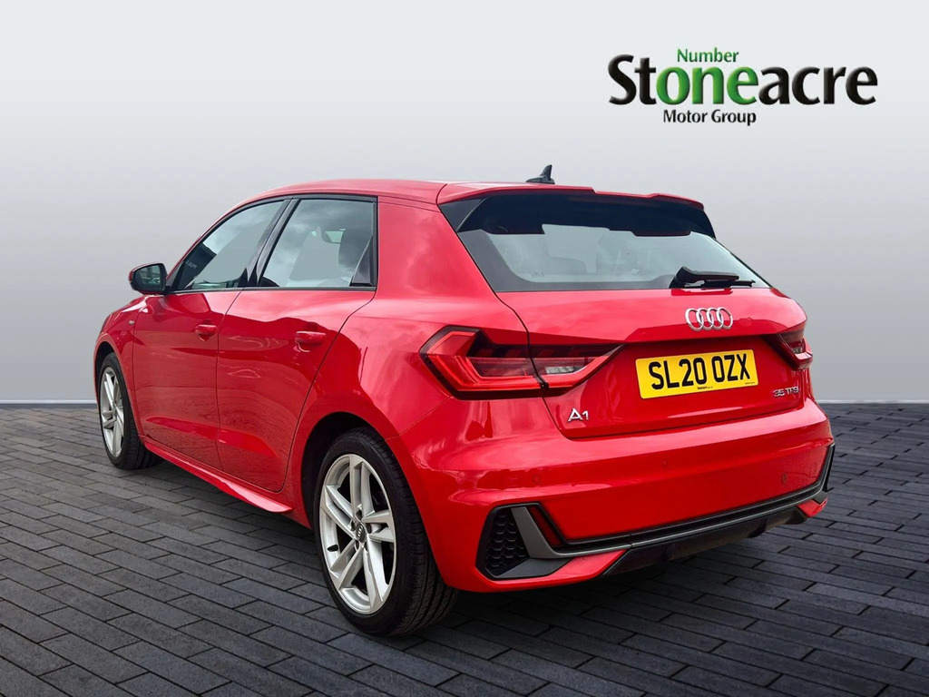 Audi A1 1.5 Tfsi 35 S Line Sportback S Tronic Euro 6 Ss SL20OZX Red #4