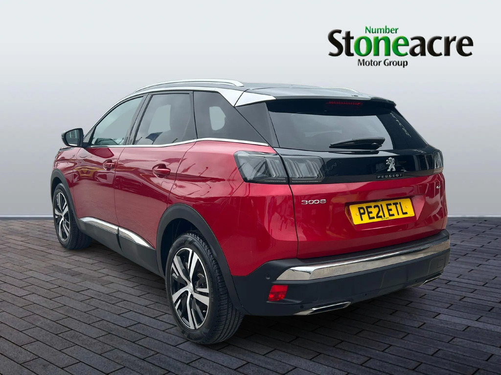 Peugeot 3008 1.2 Puretech Gt Eat Euro 6 Ss PE21ETL Red #5