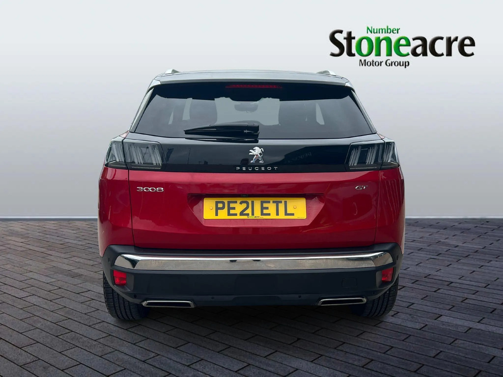 Peugeot 3008 1.2 Puretech Gt Eat Euro 6 Ss PE21ETL Red #4