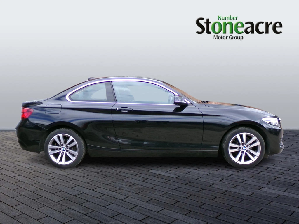 BMW 2 Series 1.5 218I Gpf Sport Euro 6 Ss Black #2
