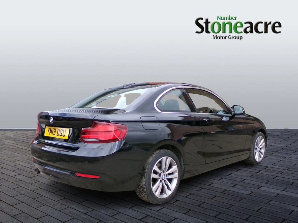 BMW 2 Series 1.5 218I Gpf Sport Euro 6 Ss Black #3