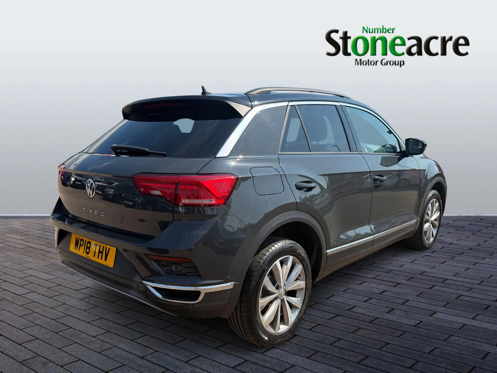 Volkswagen T-Roc 1.5 Tsi Evo Design Euro 6 Ss WP18THV Grey #3