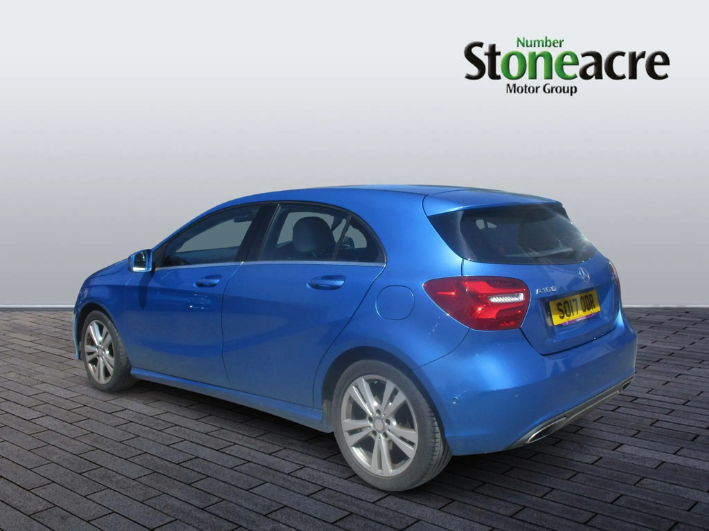 Mercedes-Benz A Class 1.6 A160 Sport Premium 7G-dct Euro 6 Ss SO17ODR Blue #4