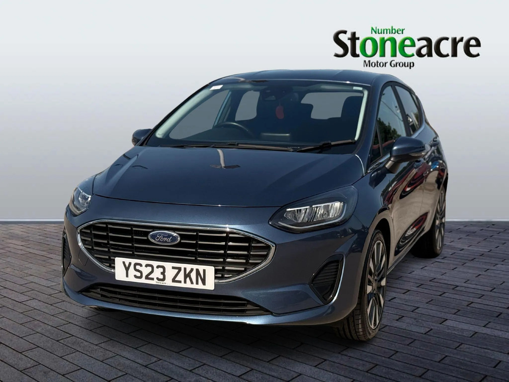 Ford Fiesta 1.0T Ecoboost Titanium X Hatchback YS23ZKN Blue #3