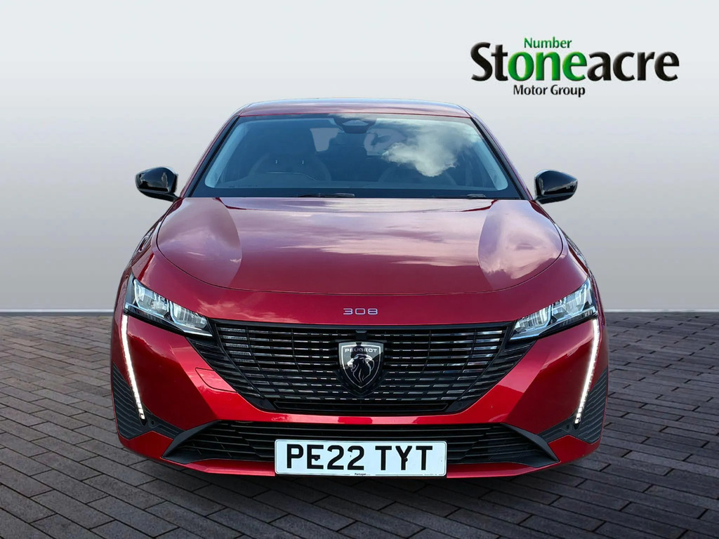 Peugeot 308 1.2 Puretech Allure Premium Eat Euro 6 Ss PE22TYT Red #2