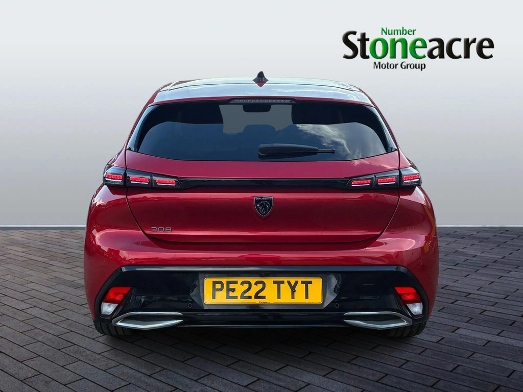 Peugeot 308 1.2 Puretech Allure Premium Eat Euro 6 Ss PE22TYT Red #6