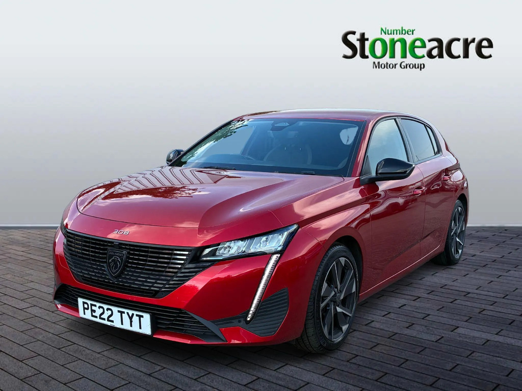 Peugeot 308 1.2 Puretech Allure Premium Eat Euro 6 Ss PE22TYT Red #3