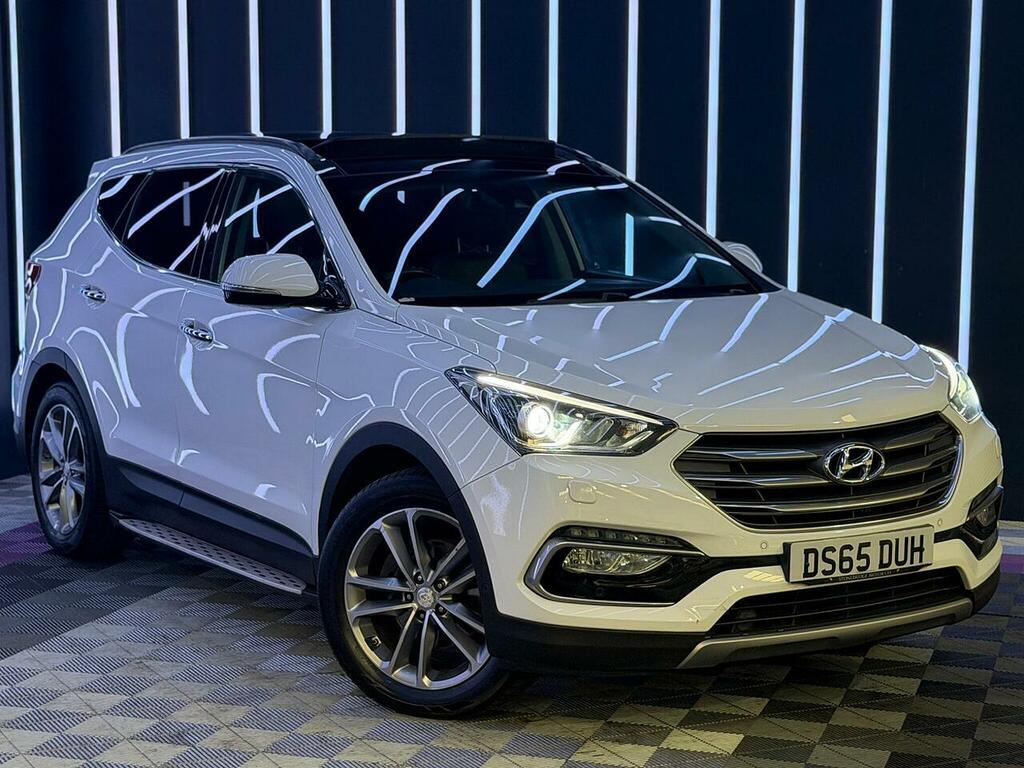 Hyundai Santa Fe 2.2 Crdi Blue Drive Premium Se 4Wd Euro 6 Ss DS65DUH White #2