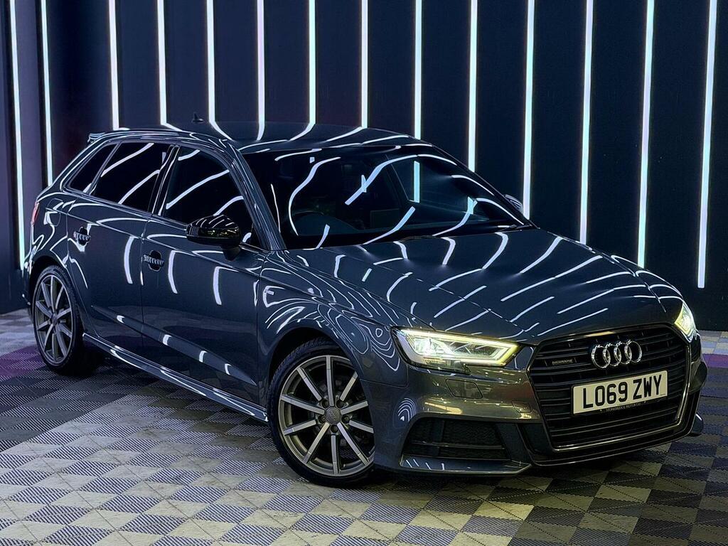 Audi A3 2.0 Tdi 40 Black Edition Sportback S Tronic Quattr LO69ZWY Grey #2