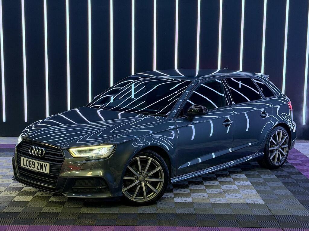 Audi A3 2.0 Tdi 40 Black Edition Sportback S Tronic Quattr LO69ZWY Grey #5