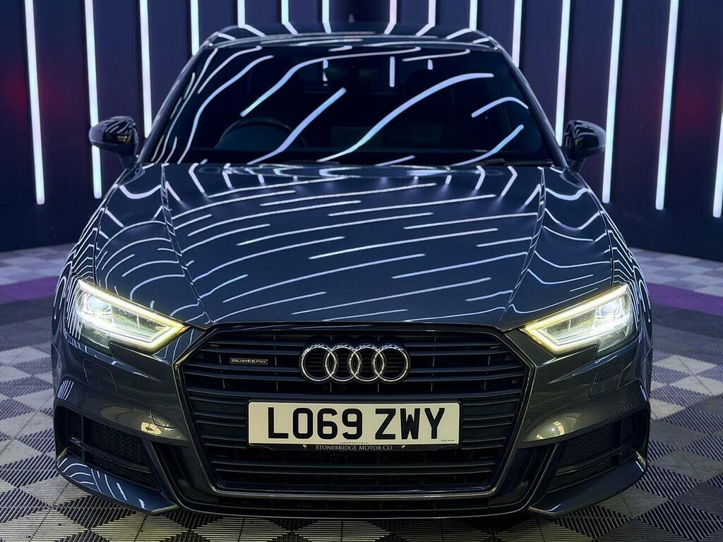 Audi A3 2.0 Tdi 40 Black Edition Sportback S Tronic Quattr LO69ZWY Grey #3