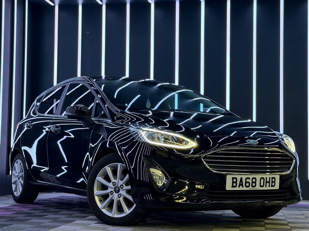 Ford Fiesta 1.0T Ecoboost Titanium Euro 6 Ss Black