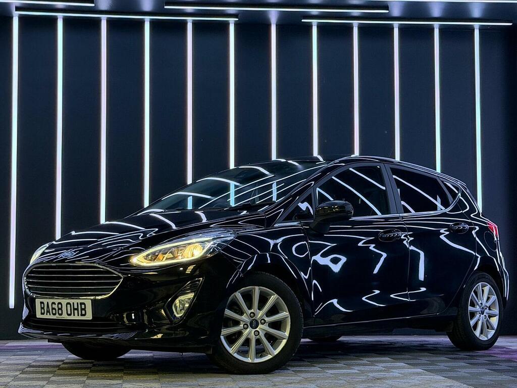 Ford Fiesta 1.0T Ecoboost Titanium Euro 6 Ss BA68OHB Black #5