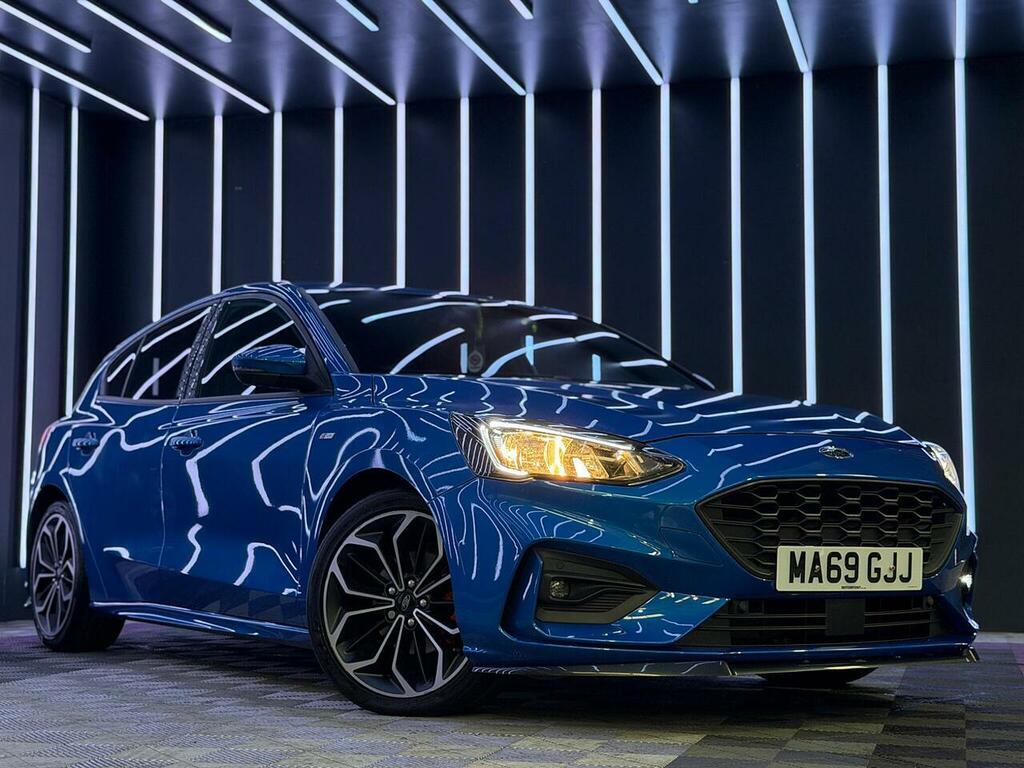 Ford Focus 1.5 Ecoblue St-line X Euro 6 Ss MA69GJJ Blue #3