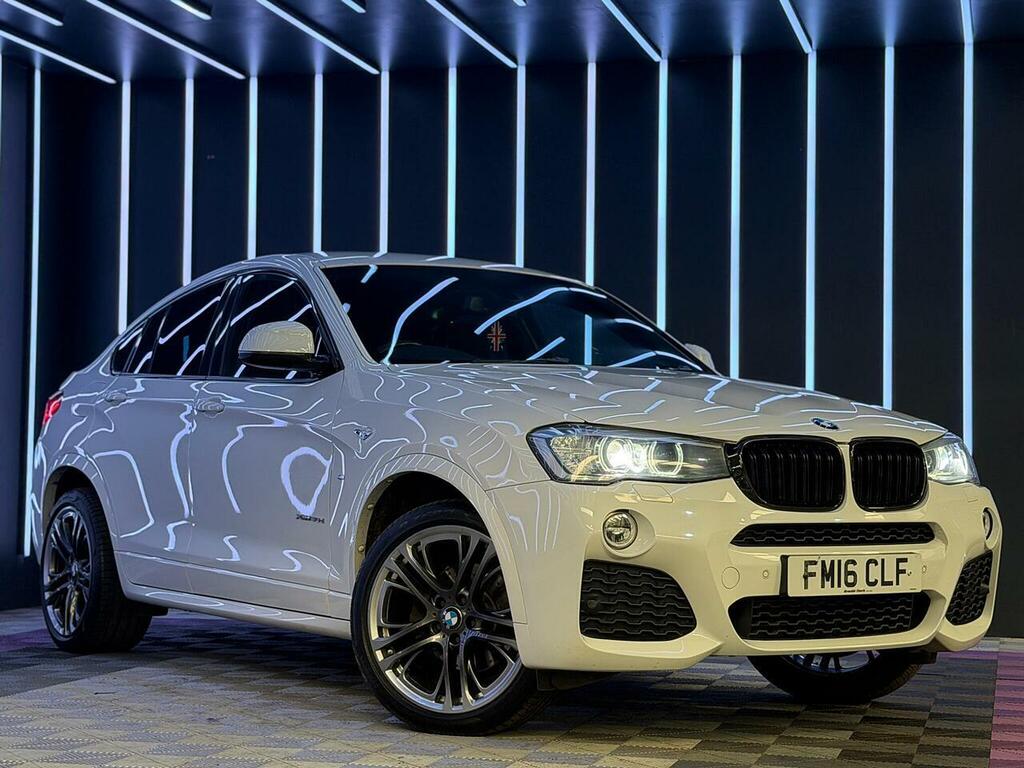 BMW X4 3.0 30D M Sport Xdrive Euro 6 Ss White