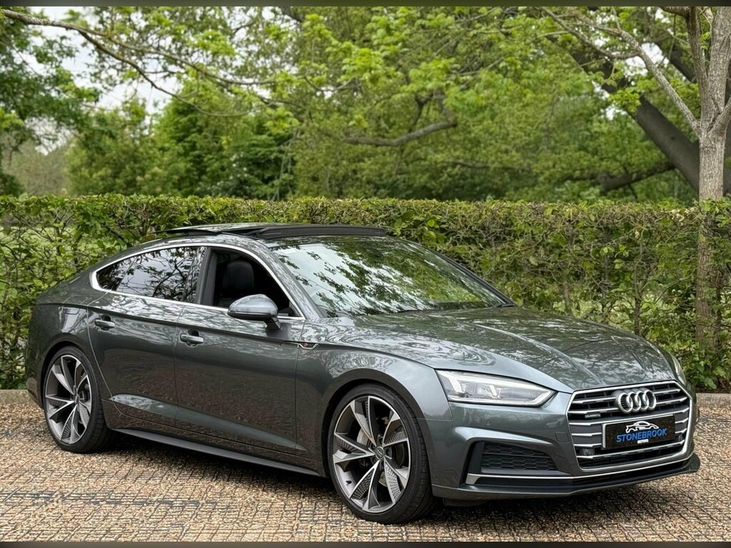 Audi A5 2.0 Tfsi S Line Sportback S Tronic Quattro Euro 6 LX17XBW Grey #5