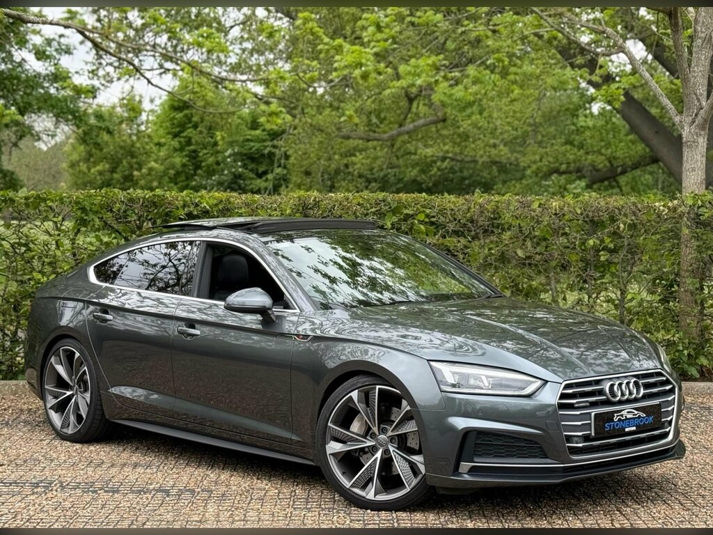 Audi A5 2.0 Tfsi S Line Sportback S Tronic Quattro Euro 6 Grey
