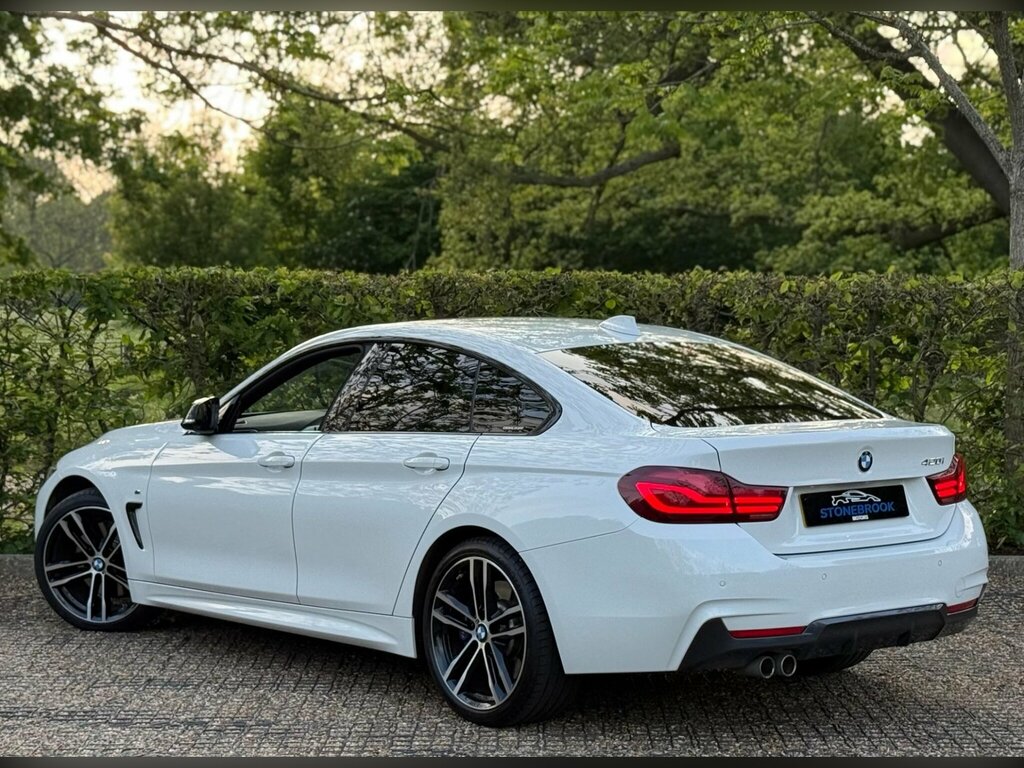 BMW 4 Series Gran Coupe 2.0 420I Gpf M Sport Euro 6 Ss DV20DFX White #3