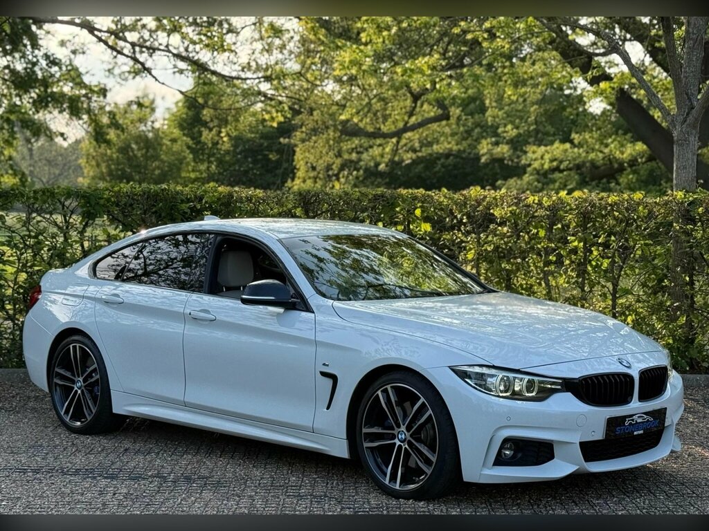 BMW 4 Series Gran Coupe 2.0 420I Gpf M Sport Euro 6 Ss DV20DFX White #4