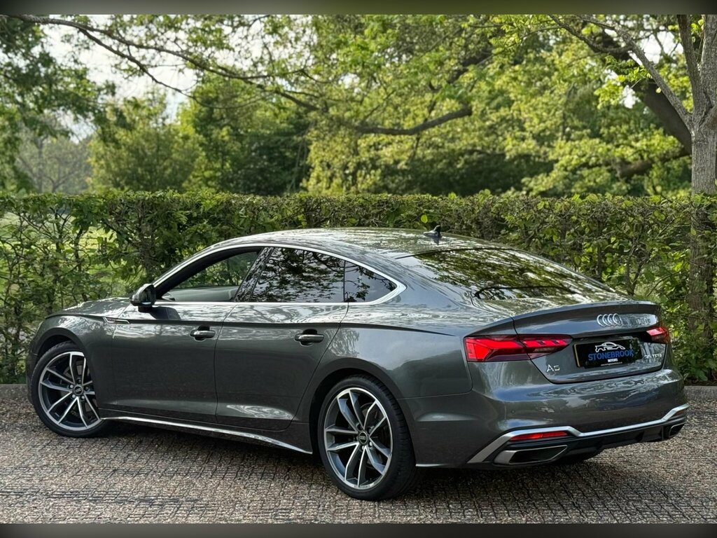 Audi A5 2.0 Tfsi 35 S Line Sportback S Tronic Euro 6 Ss VO71SVF Grey #3