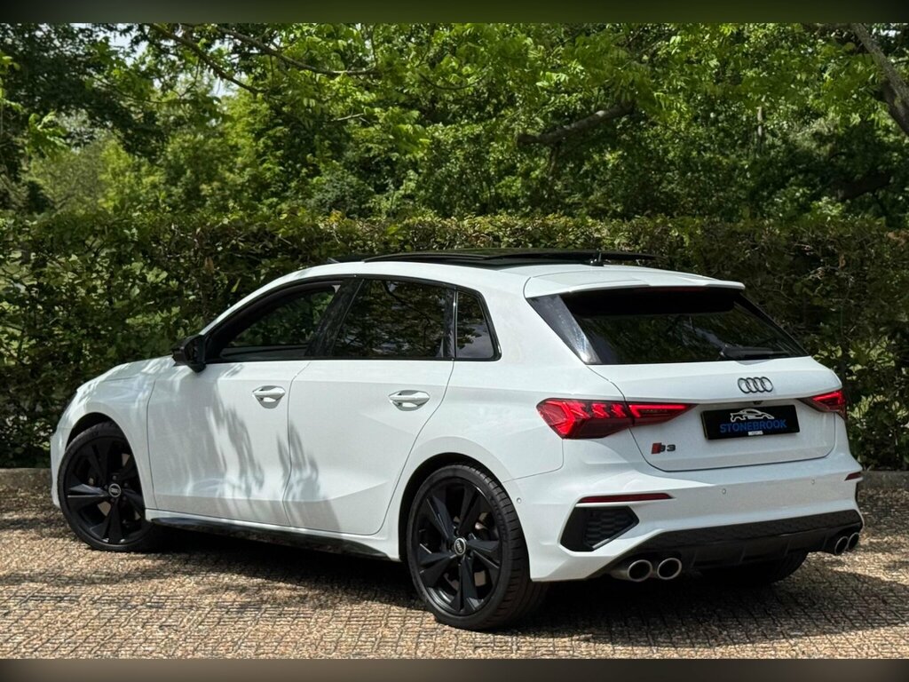 Audi S3 2.0 Tfsi Sportback S Tronic Quattro Euro 6 Ss 5 BD70VZH White #4
