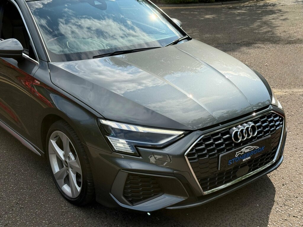 Audi A3 1.4 Tfsie 40 S Line Sportback S Tronic Euro 6 Ss FH70JUX Grey #6