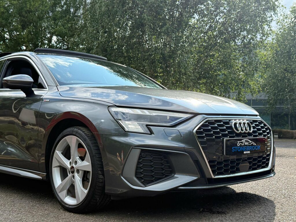 Audi A3 1.4 Tfsie 40 S Line Sportback S Tronic Euro 6 Ss FH70JUX Grey #5