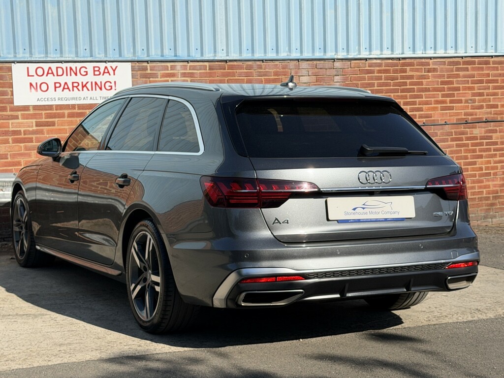 Audi A4 Avant Estate 2.0 Tdi 35 S Line 2020 LL20XHA Grey #3
