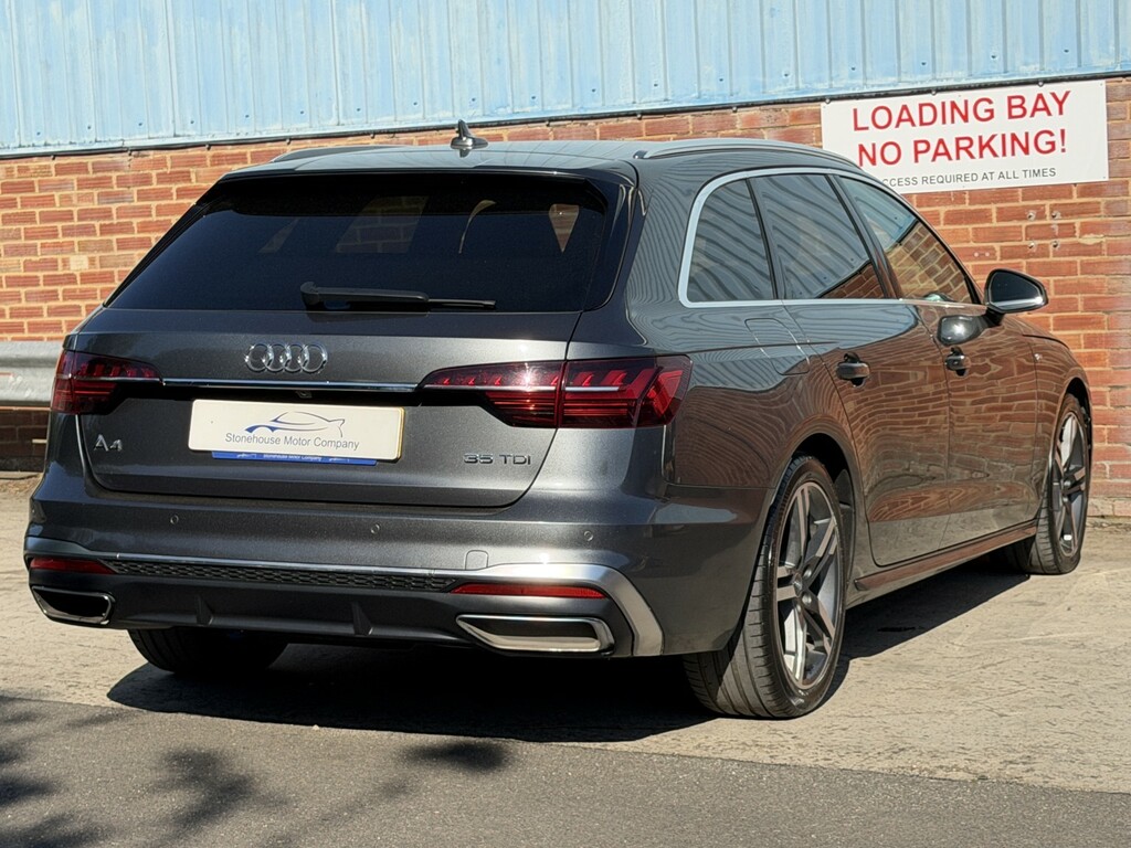 Audi A4 Avant Estate 2.0 Tdi 35 S Line 2020 LL20XHA Grey #5