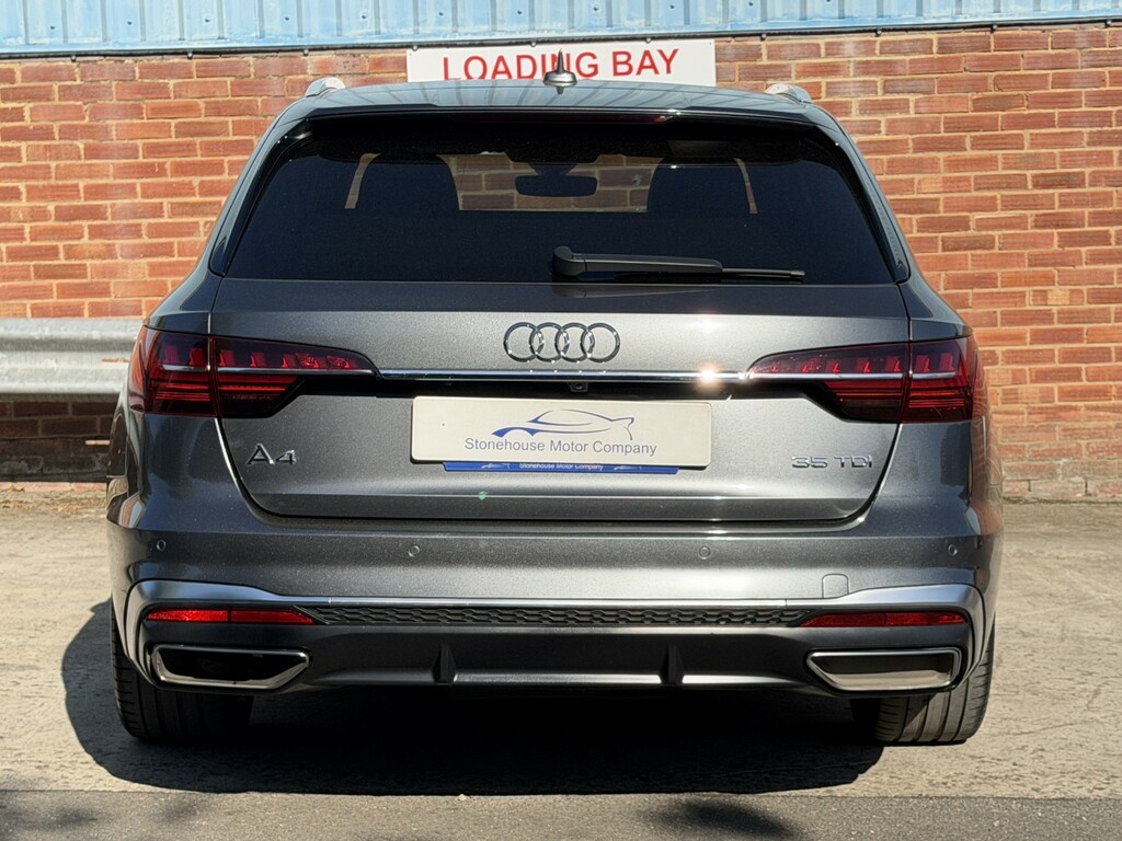 Audi A4 Avant Estate 2.0 Tdi 35 S Line 2020 LL20XHA Grey #4