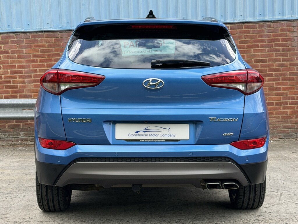 Hyundai Tucson Suv 2.0 Tucson Prem Se 2.0 D 136Ps 4Wd 2016 ET65KSZ Blue #4