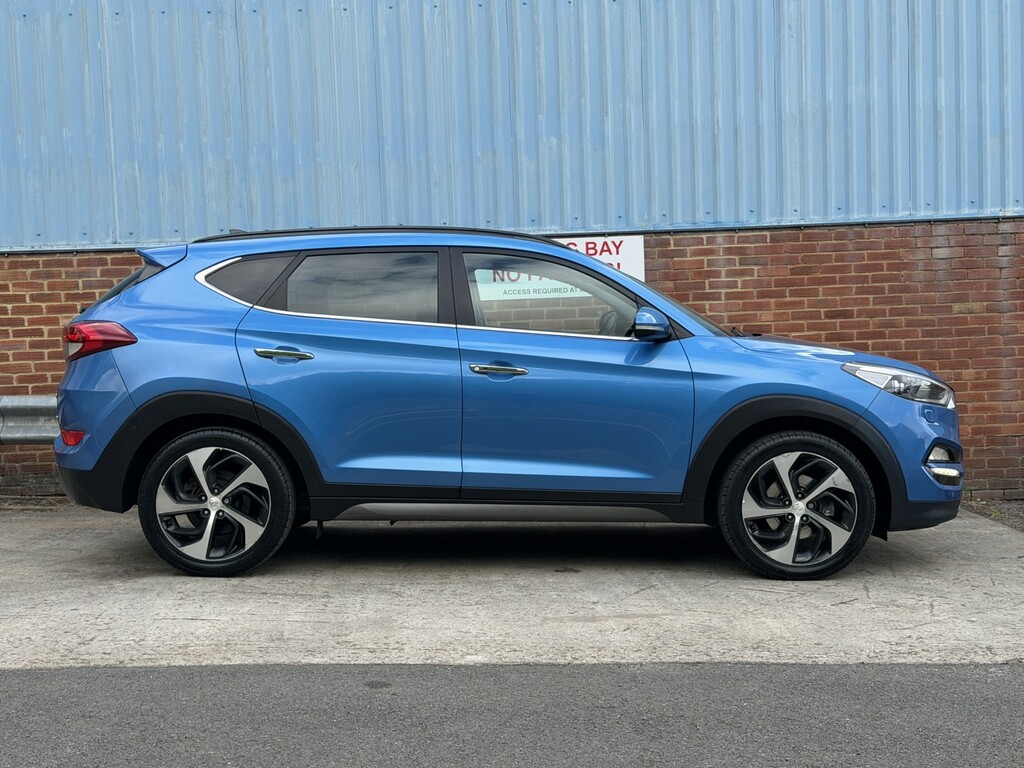 Hyundai Tucson Suv 2.0 Tucson Prem Se 2.0 D 136Ps 4Wd 2016 ET65KSZ Blue #6
