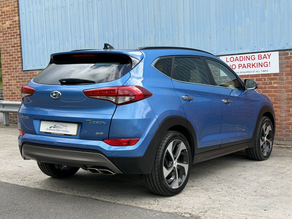 Hyundai Tucson Suv 2.0 Tucson Prem Se 2.0 D 136Ps 4Wd 2016 ET65KSZ Blue #5