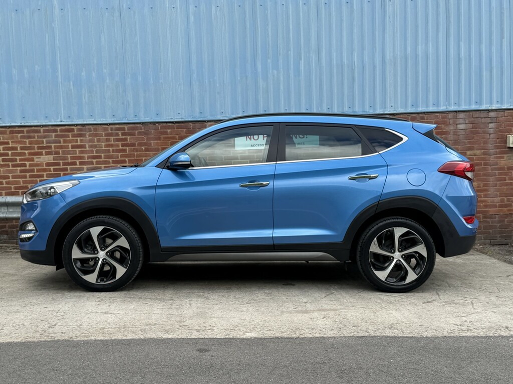 Hyundai Tucson Suv 2.0 Tucson Prem Se 2.0 D 136Ps 4Wd 2016 ET65KSZ Blue #2