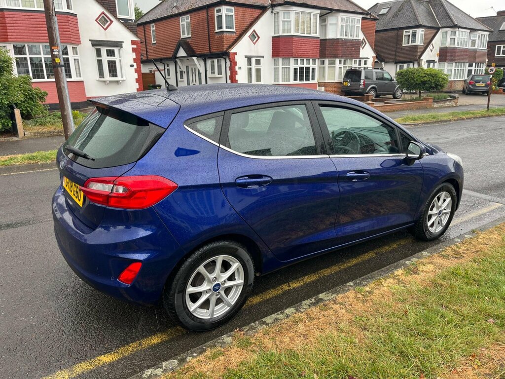 Ford Fiesta 1.0T Ecoboost Zetec Euro 6 Ss GY18GBO Blue #5