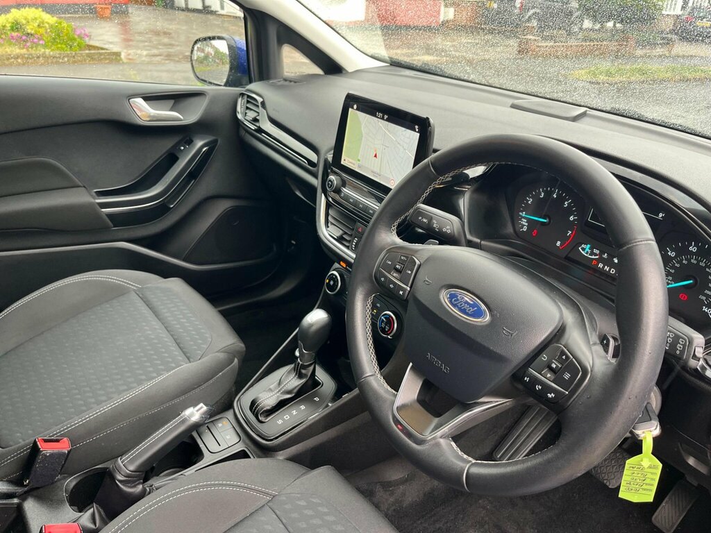 Ford Fiesta 1.0T Ecoboost Zetec Euro 6 Ss GY18GBO Blue #4