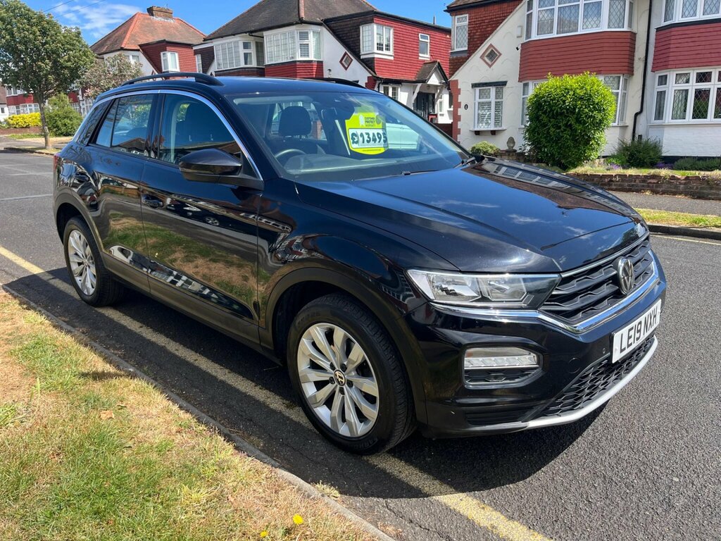 Volkswagen T-Roc 1.6 Tdi Se Euro 6 Ss LE19NXH Black #3